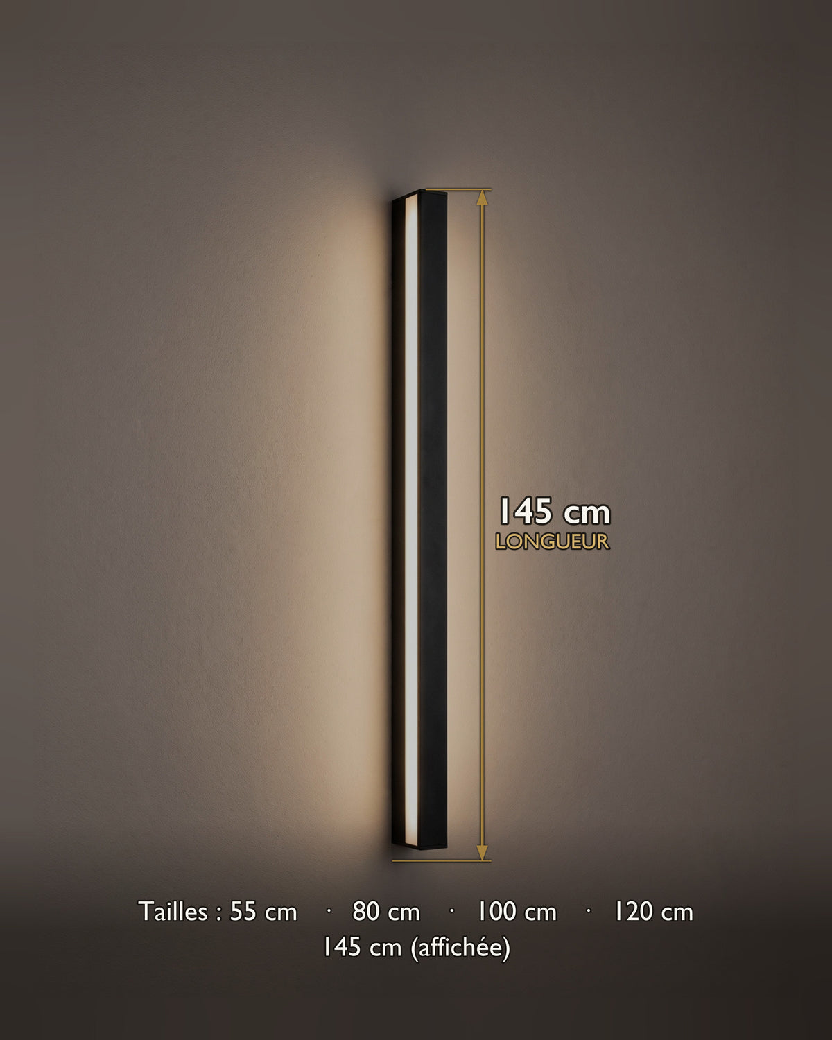 Applique Filet, finition 145 cm