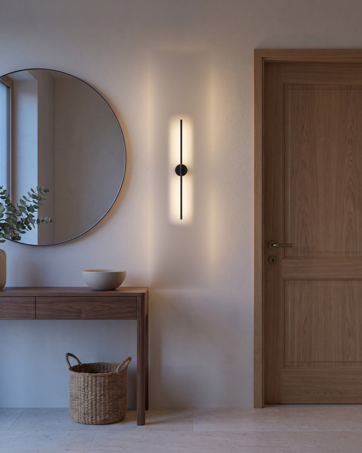 Applique Fil dans une autre ambiance, allumé