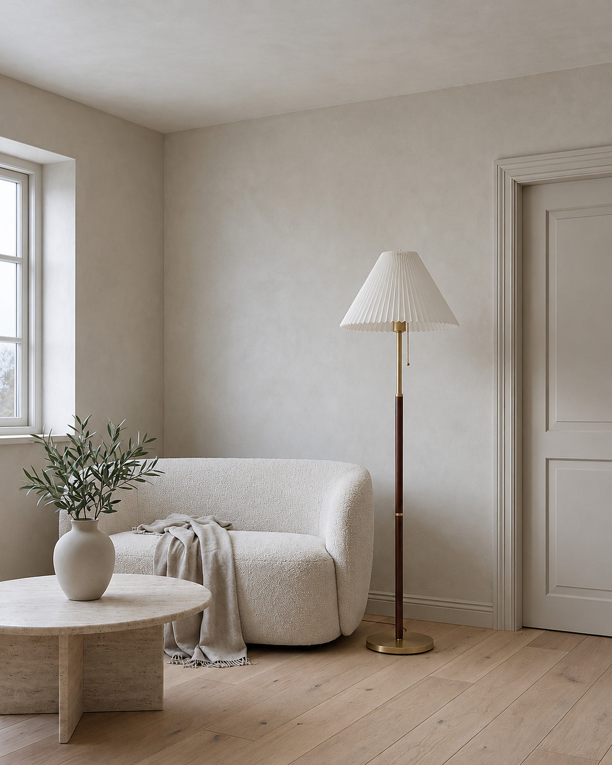 Lampadaire Ombrelle de jour, éteint
