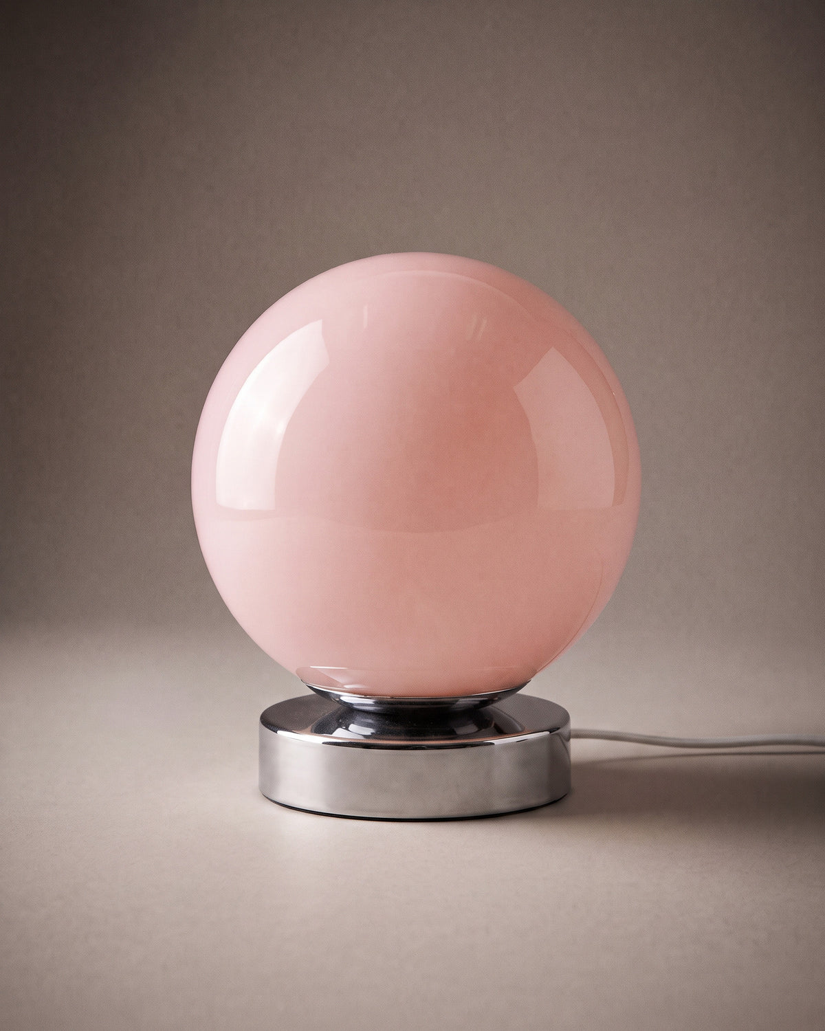 Lampe de table Pleine Lune, rose
