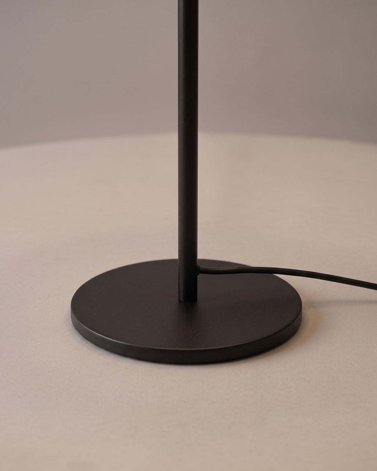 Lampe de table Duplex : détail de construction