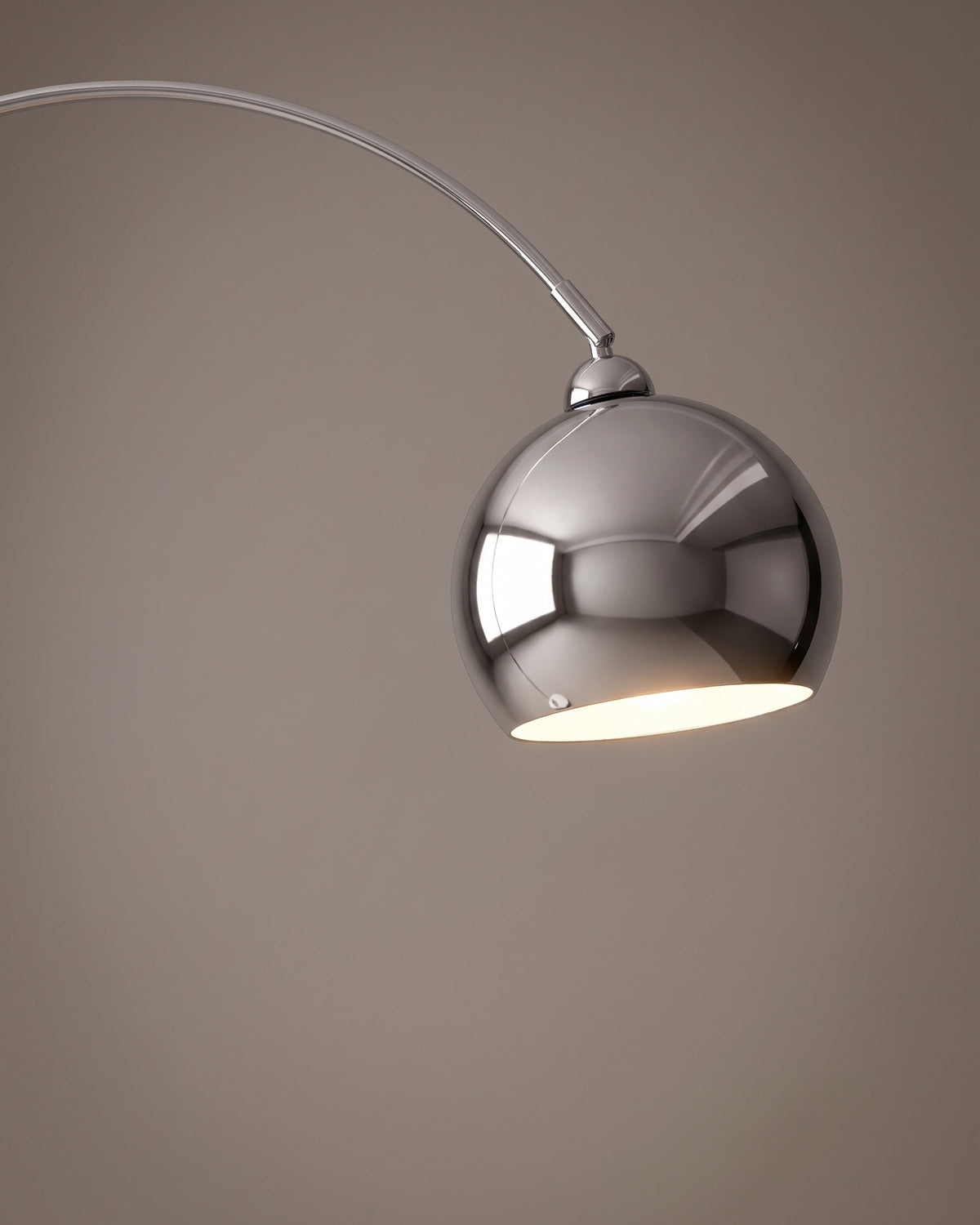 Lampadaire Bille : détail de la tête