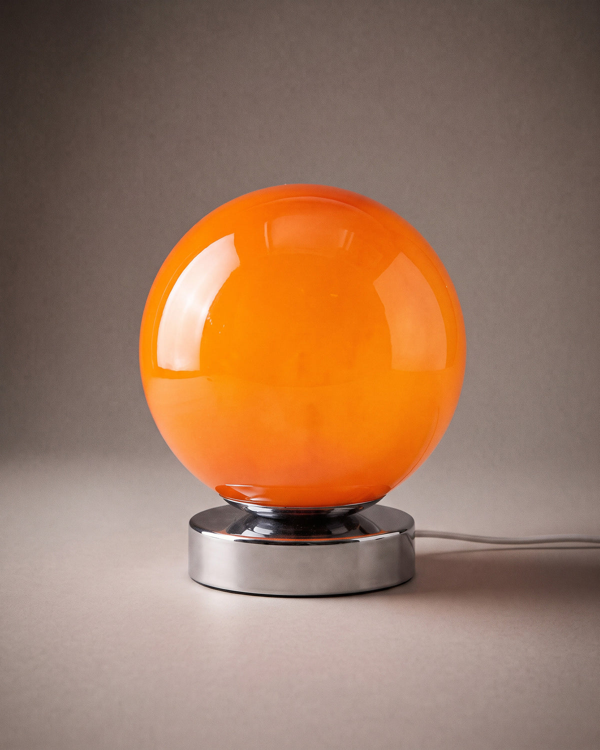 Lampe de table Pleine Lune, orange