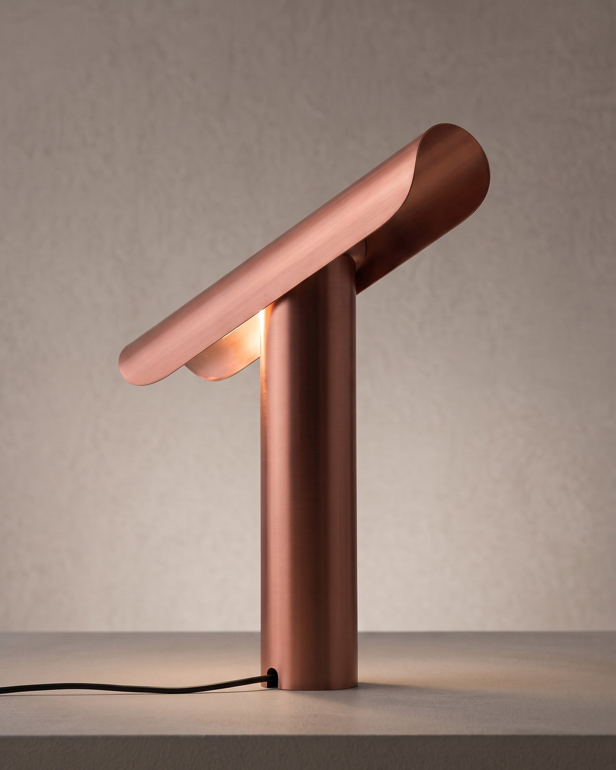 Lampe de table Gouttière vue sous un autre angle