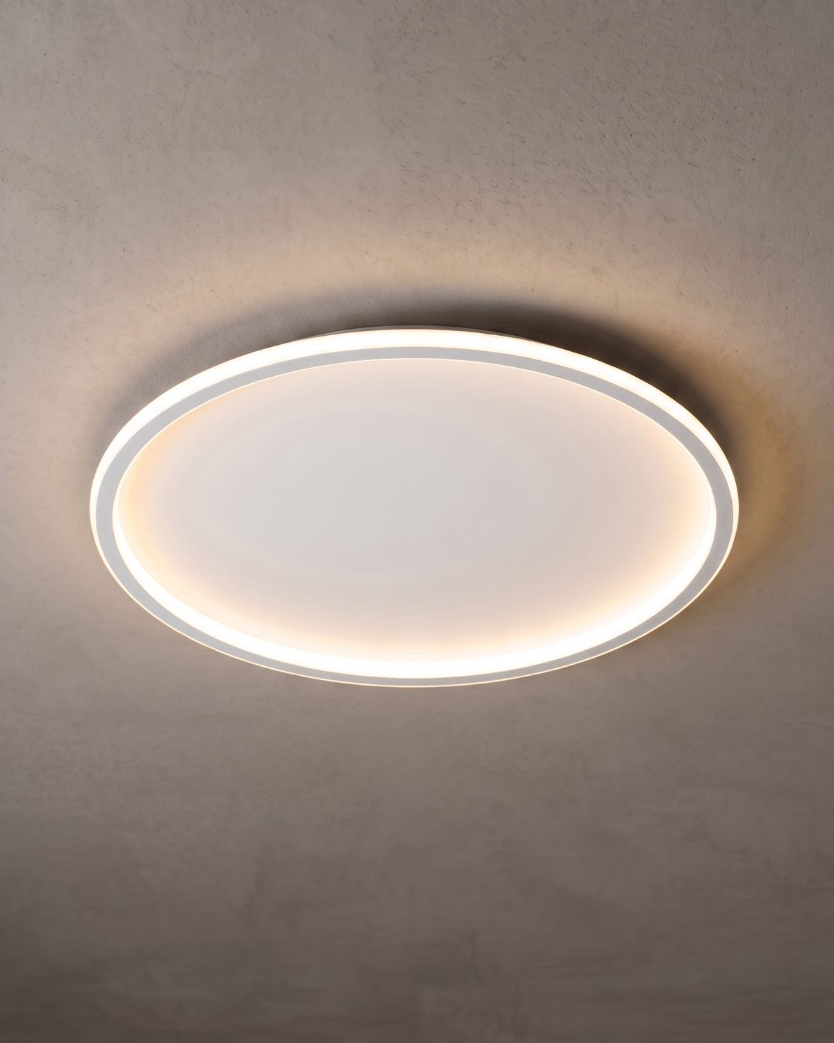 Plafonnier Cerclé, finition blanc