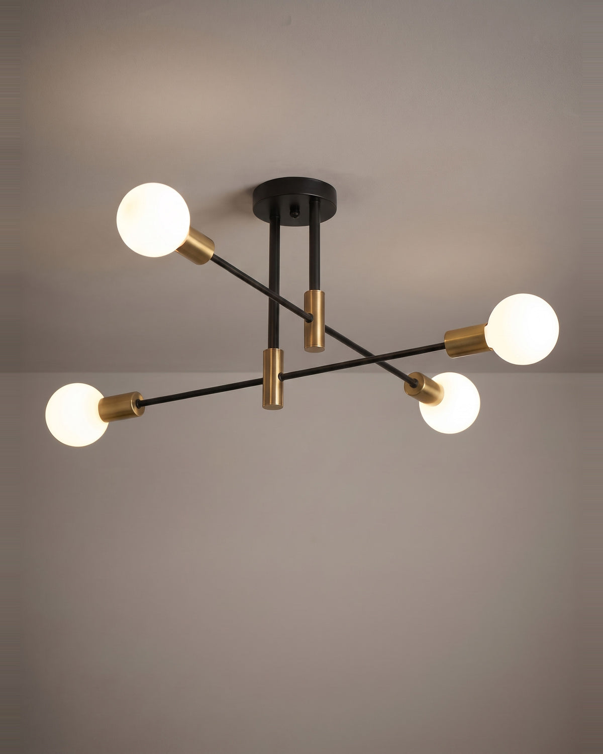 Plafonnier Météore vu sous un autre angle