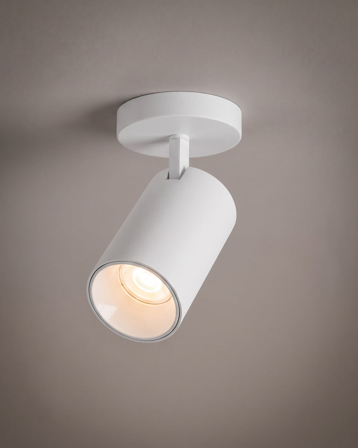 Plafonnier Cylindre, blanc