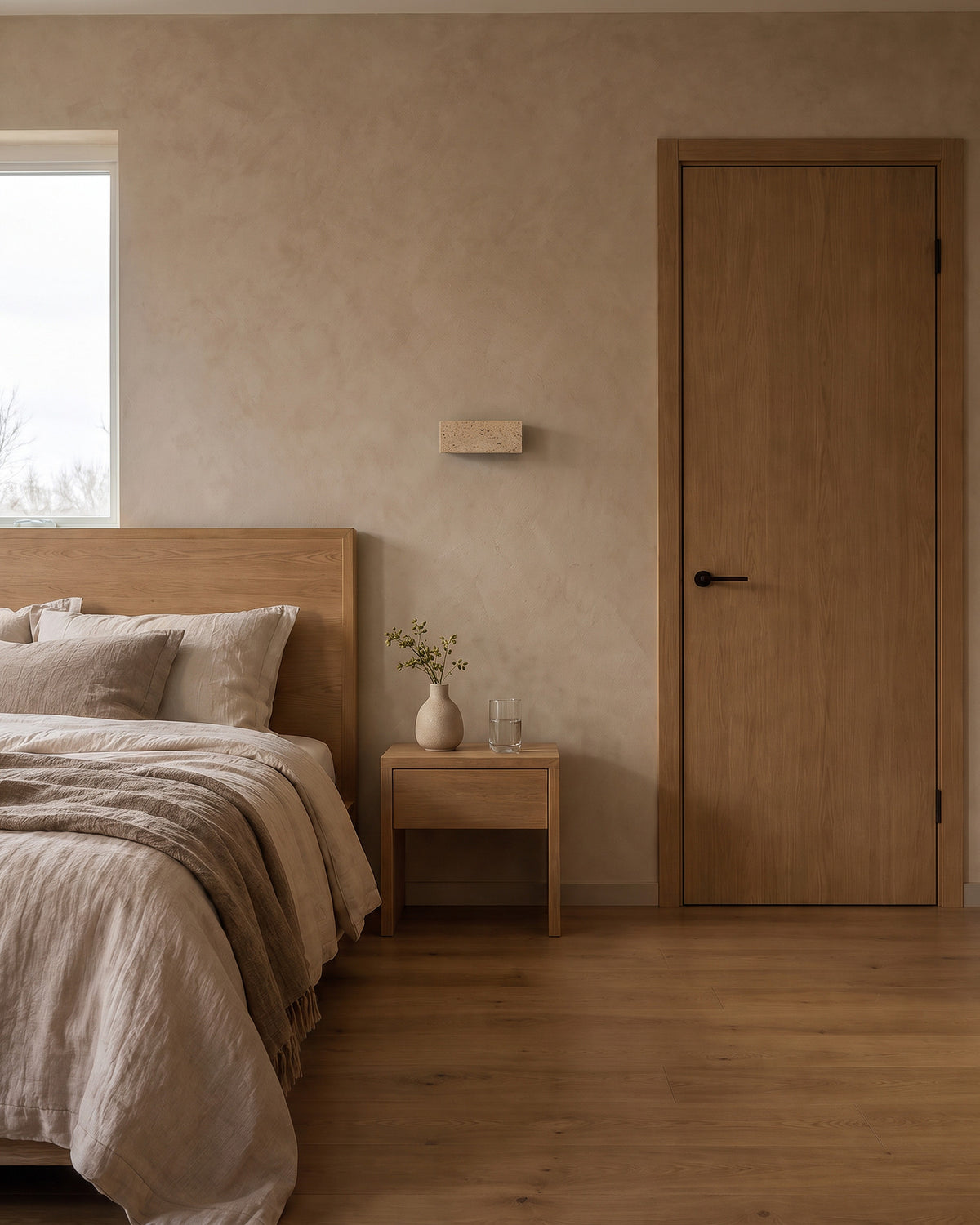 Applique Strate éteinte en journée dans une chambre