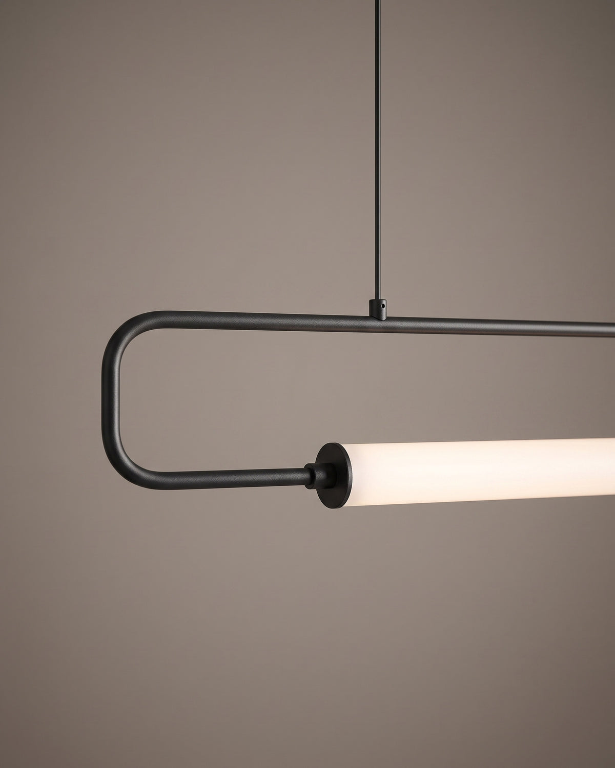 Suspension Galbe : détail de l'extrémité