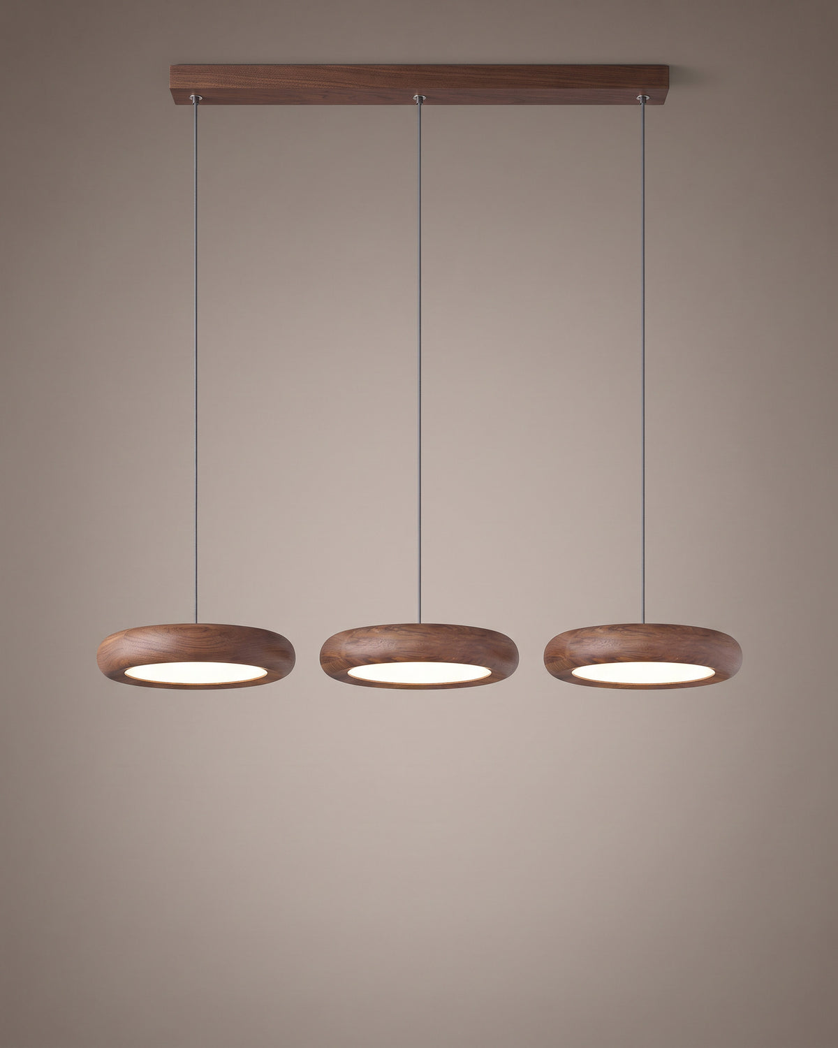 Suspension Rondin, trois disques