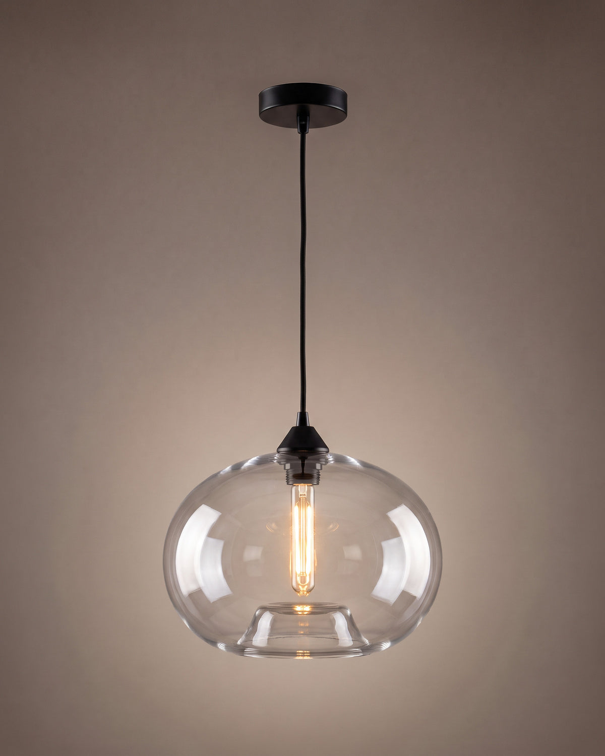 Suspension Larme, transparent