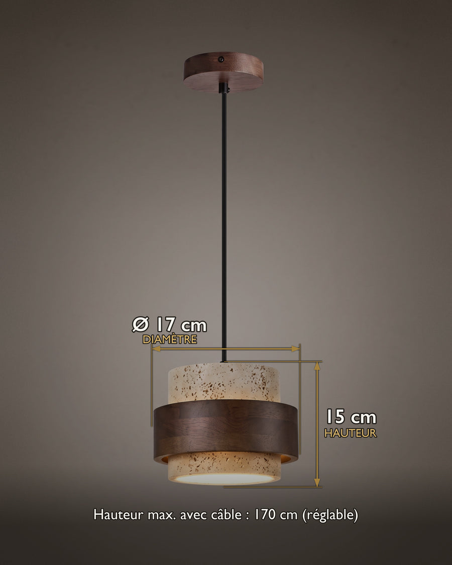 Schéma coté : Tambour